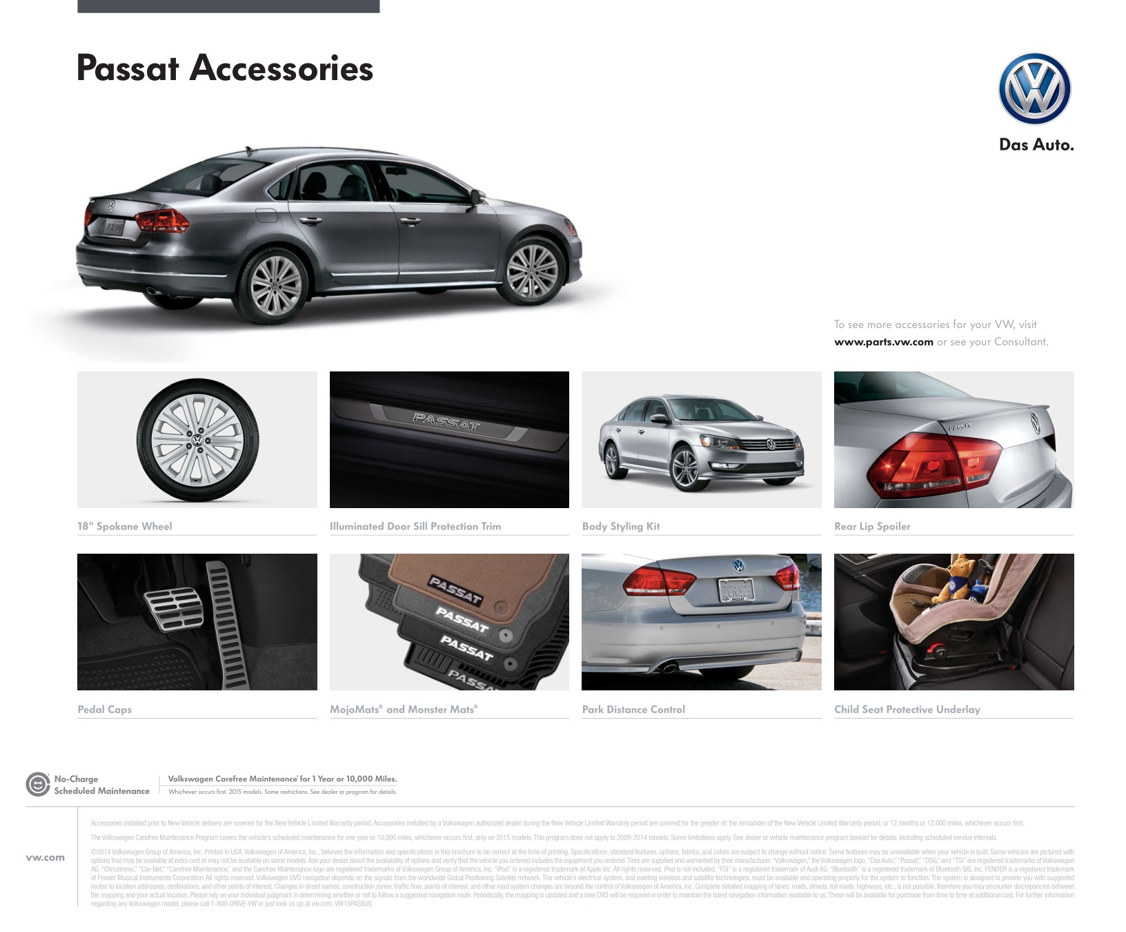 2015 VW Passat Brochure Page 10